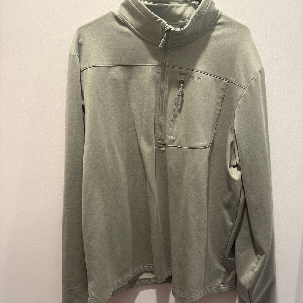 The Southern Shirt Company Men's Sage Zip-Up Pullover